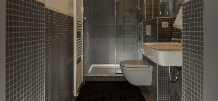 Shower facilities within the office