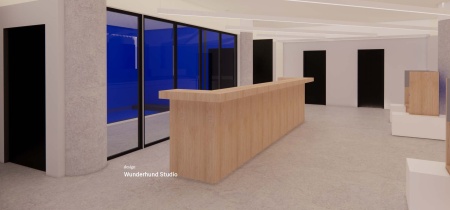 common area and bar Europalaan