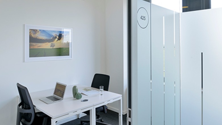 two person private office