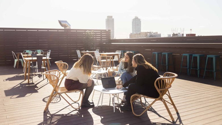 Roofterrace with a view