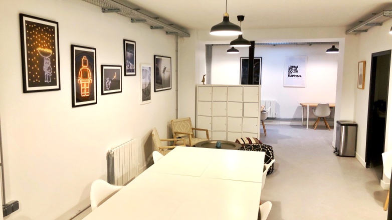 communal seating area