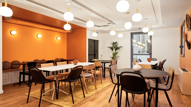 lunch area 22 rue René Boulanger