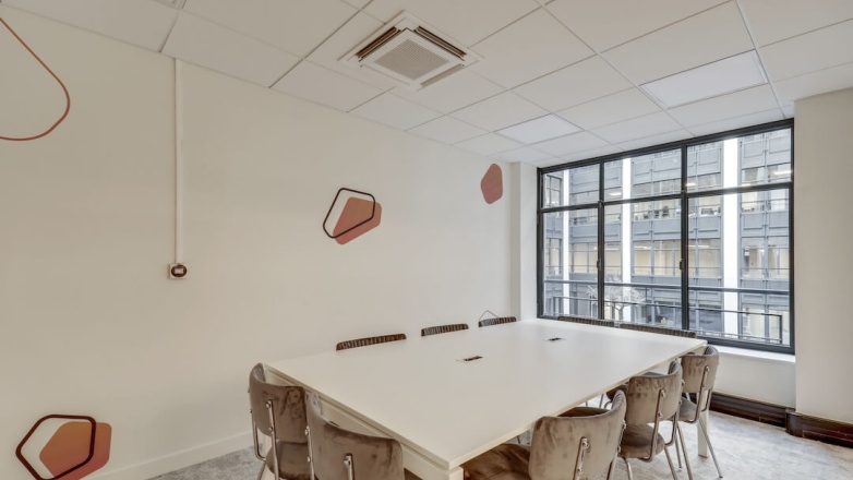 luminous meeting room 19 rue Poissonnière 