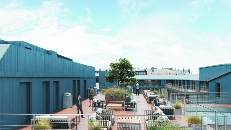 roof top 34 rue Laffitte