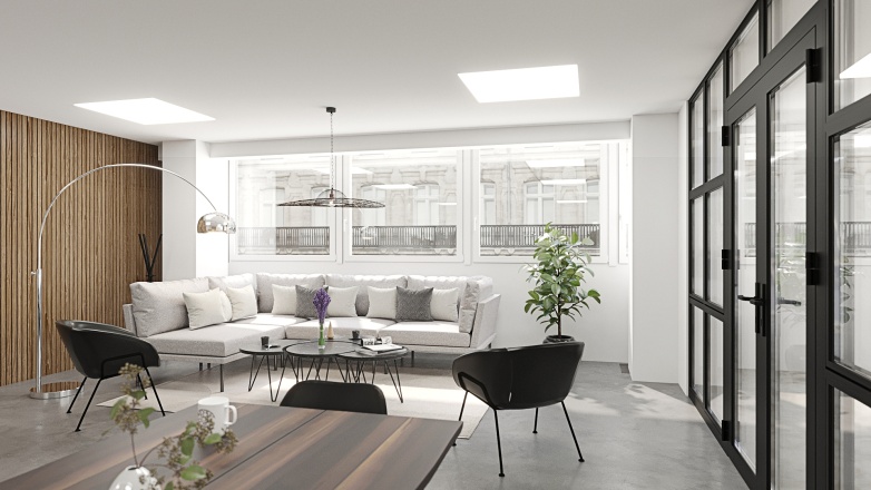 relaxation area 9 cour des Petites Ecuries