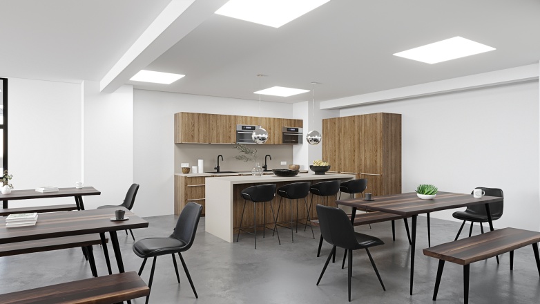 Lunch area 9 cour des Petites Ecuries