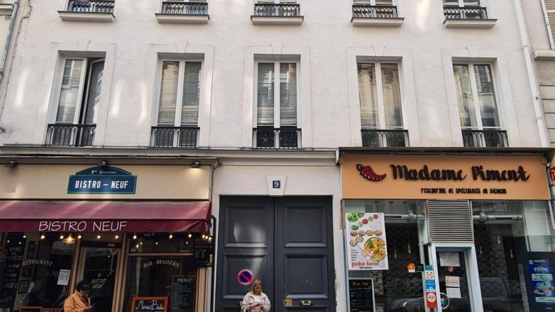 facade 9 rue Godot de Mauroy