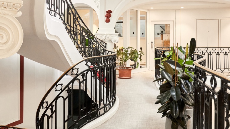 corridor 9 rue des Filles Saint Thomas