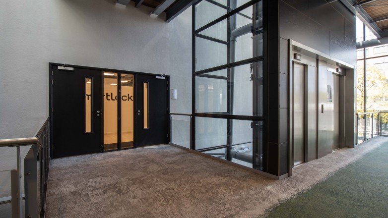 entrance office space 