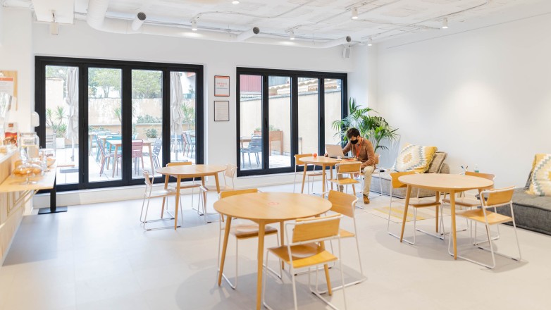 lunchroom and relaxing area