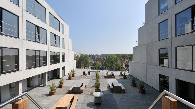 Terrace area wilgenweg