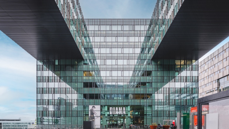 Exterior of building