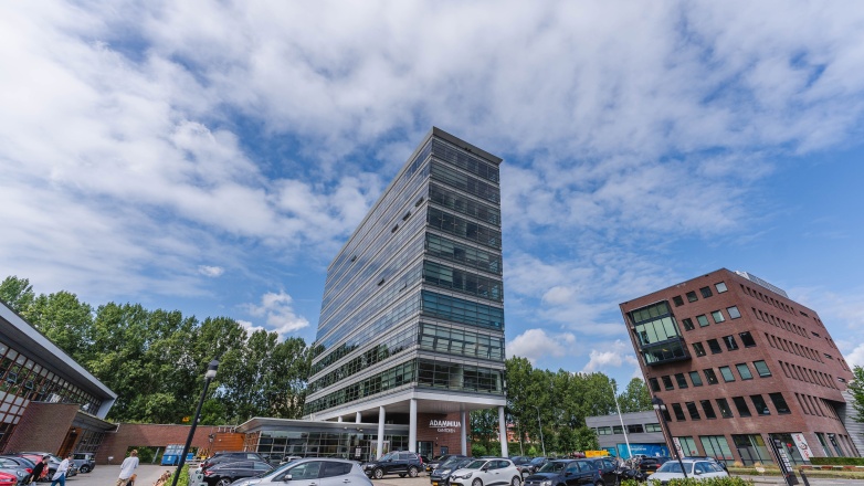 Exterior of building 
