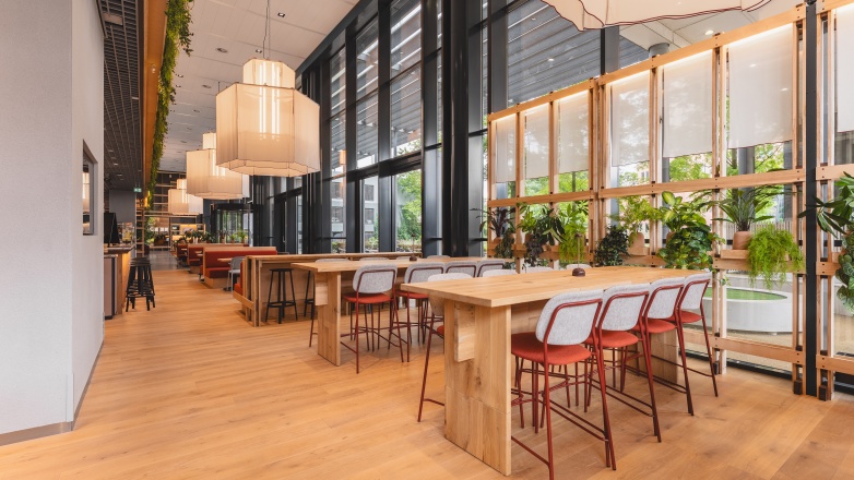 Reception area