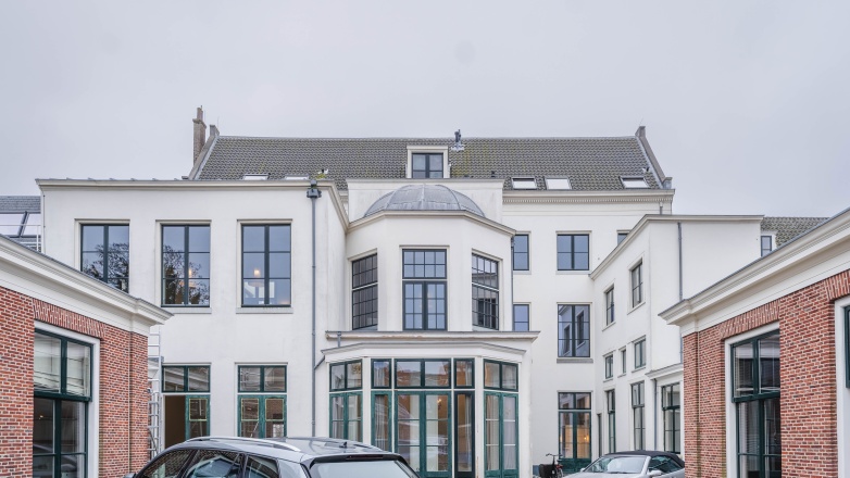 Exterior of building 