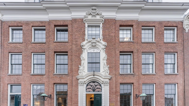 Exterior of building 