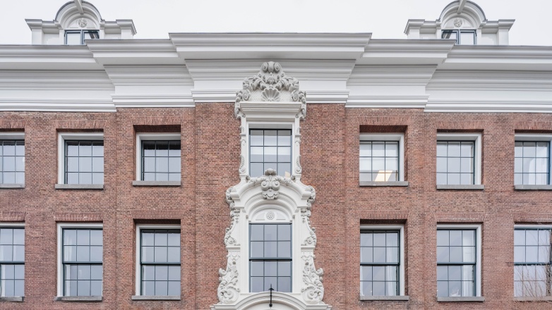 Exterior of building 