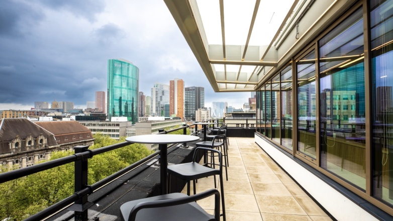 Rooftop terrace