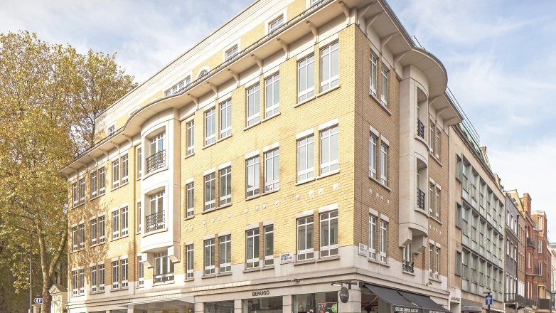 Exterior of building 