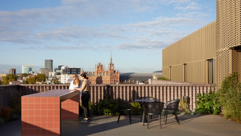 Rooftop terrace