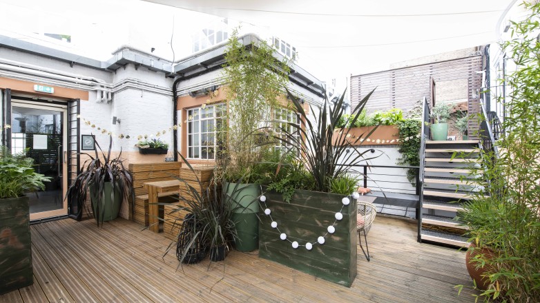 Outdoor terrace London