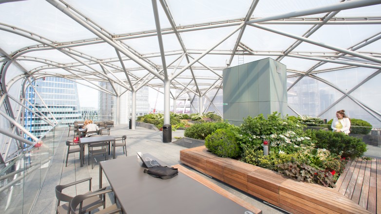 Roof terrace