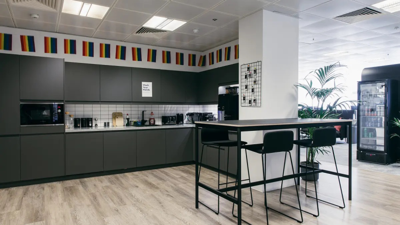 Kitchen space London office 