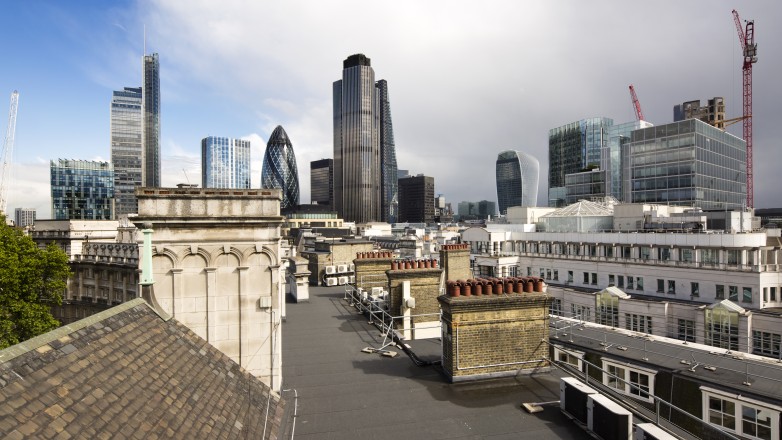 Rooftop view 