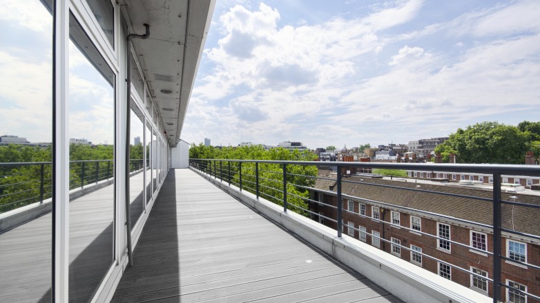 Roof terrace