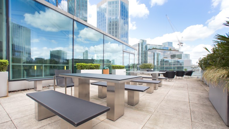 Outdoor area office London