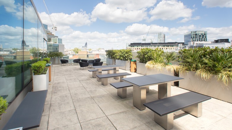 Outdoor area office London