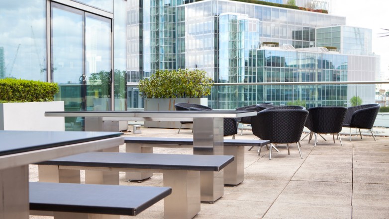 Outdoor area office London