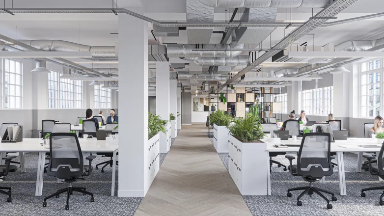 Open plan office London