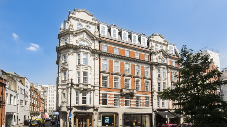 Exterior of building 