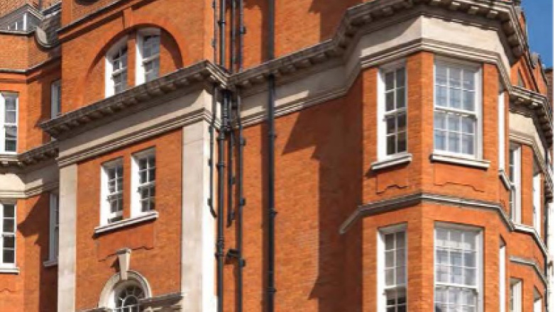 Exterior of building 