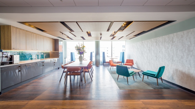Pantry and relaxation area