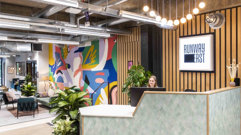 Reception area london