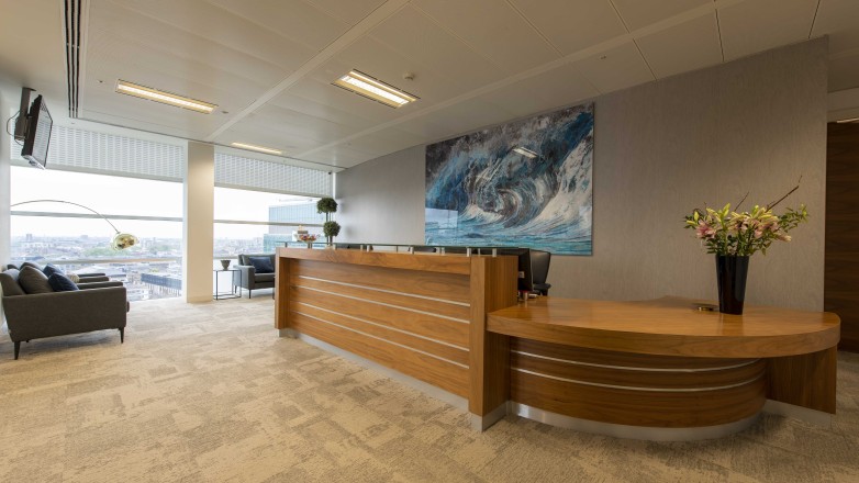 Reception area 