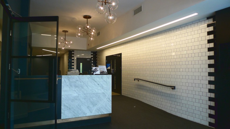 Reception area 