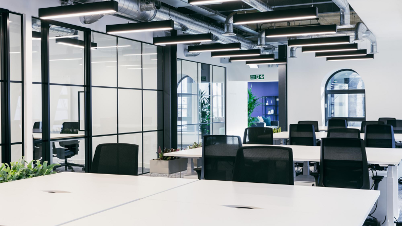 Open plan office London 