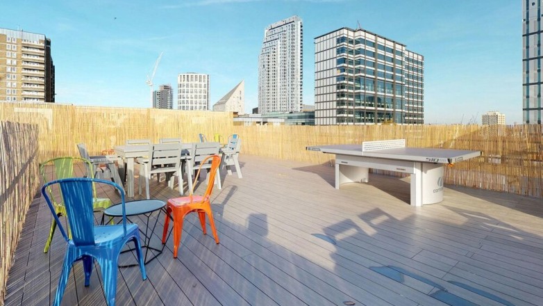 roof terrace london 