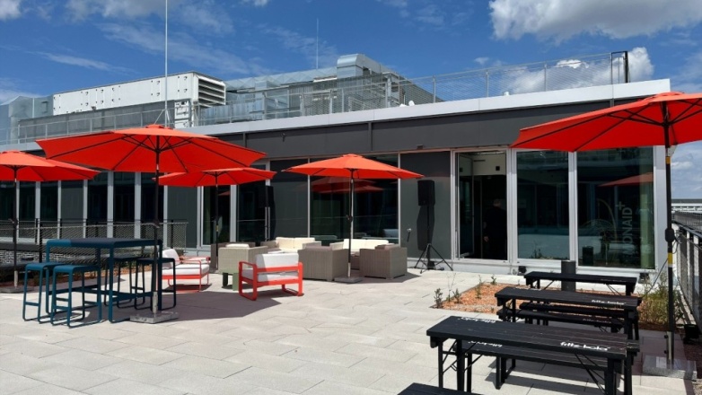 Roof terrace