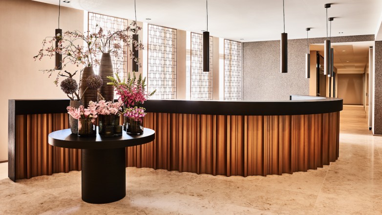 reception desk