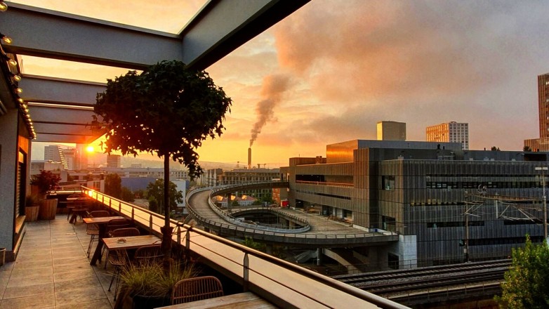 roof terrace sun downer