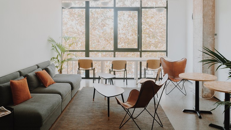 Loungearea for brainstorming and informal meetings