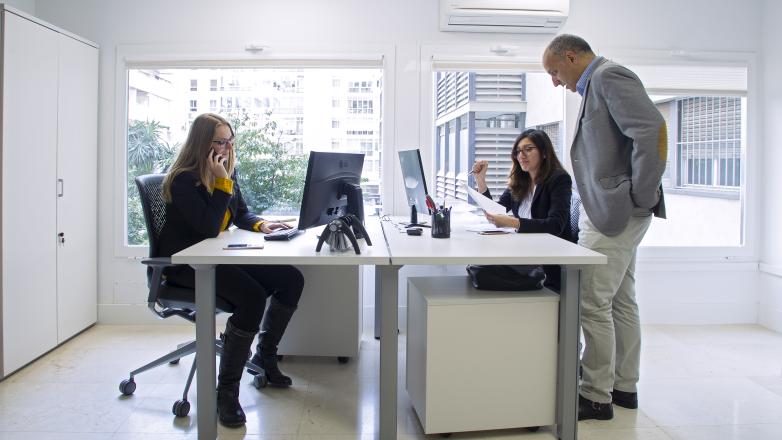 Private office ergonomic chairs