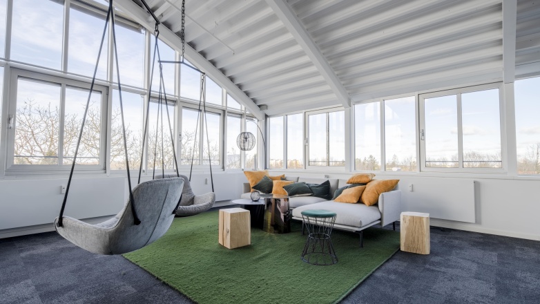 Lounge area Olschewskibogen 18