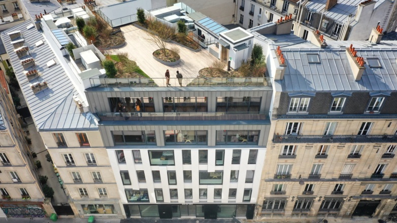 Facade 11 rue de la Fontaine au Roi 