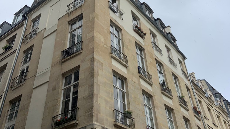 Facade 18 rue Saint-Louis en l'Île