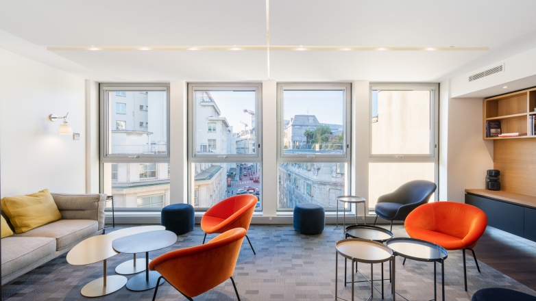 Relaxation area 20 rue Quentin Bauchard